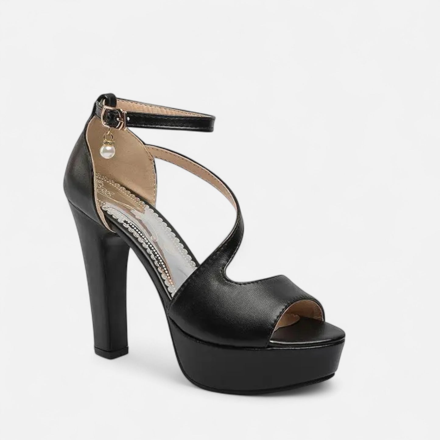 Sandales romaines femme – Élégance à talon épais | Othier