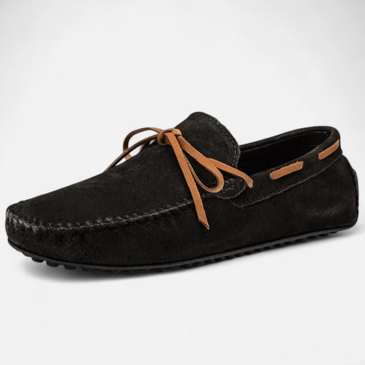 Men’s Leather Lace-Up Loafers – Understated Elegance | Othier