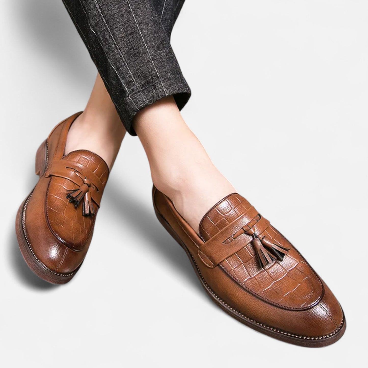 Chaussures homme en cuir – Élégance décontractée de printemps | Othier