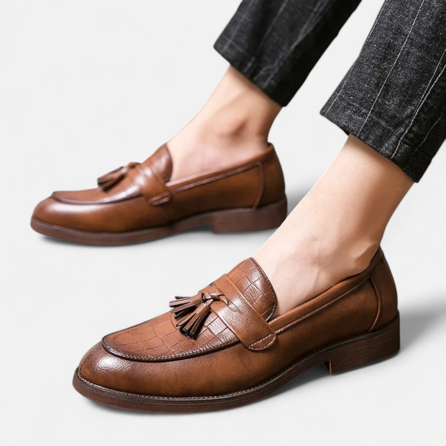 Chaussures homme en cuir – Élégance décontractée de printemps | Othier