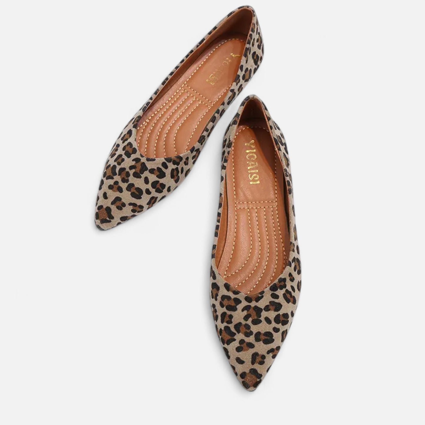 Chaussures femme imprimé léopard – Élégance vintage pointue | Othier