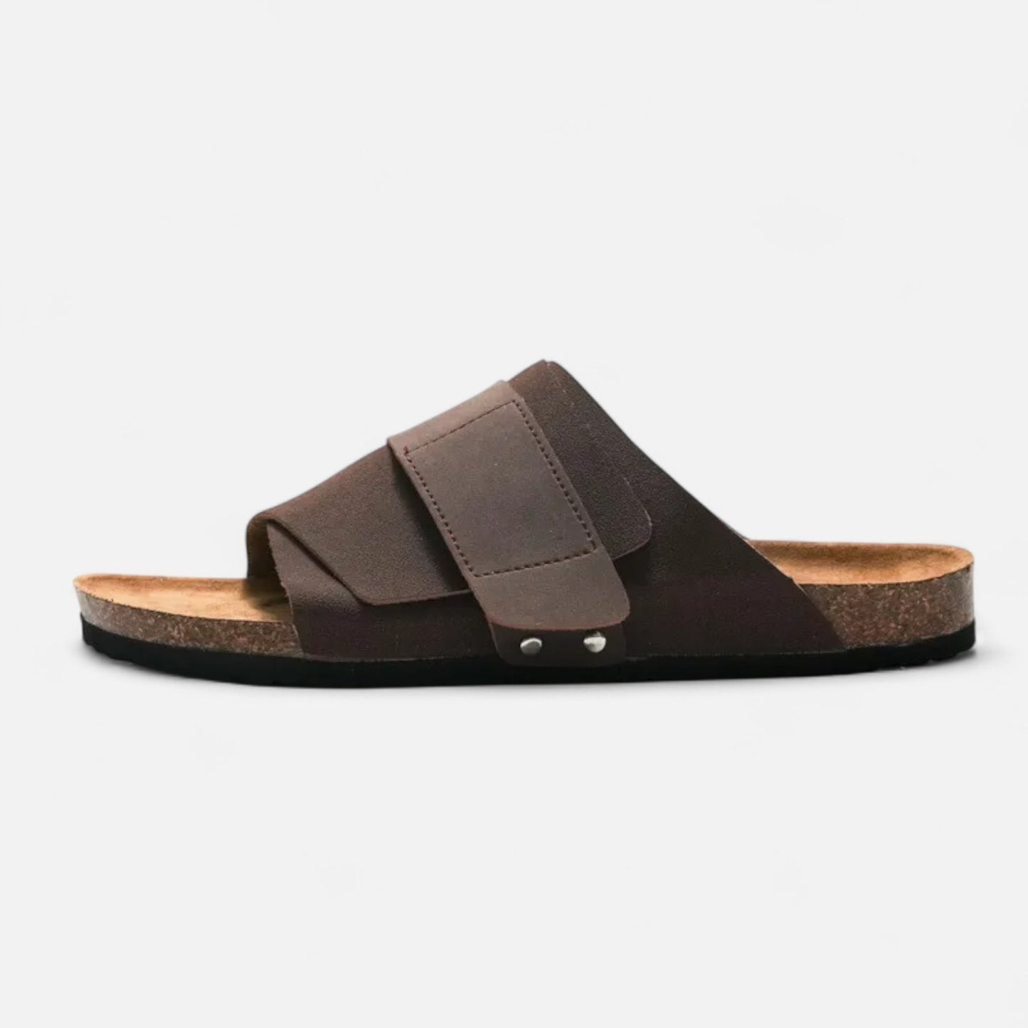 Cork and Leather Sandals for Men – Natural Elegance, Timeless Comfort | Othier