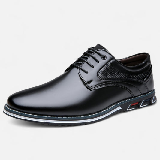 Men’s Leather Lace-Up Shoes – Classic Elegance | Othier