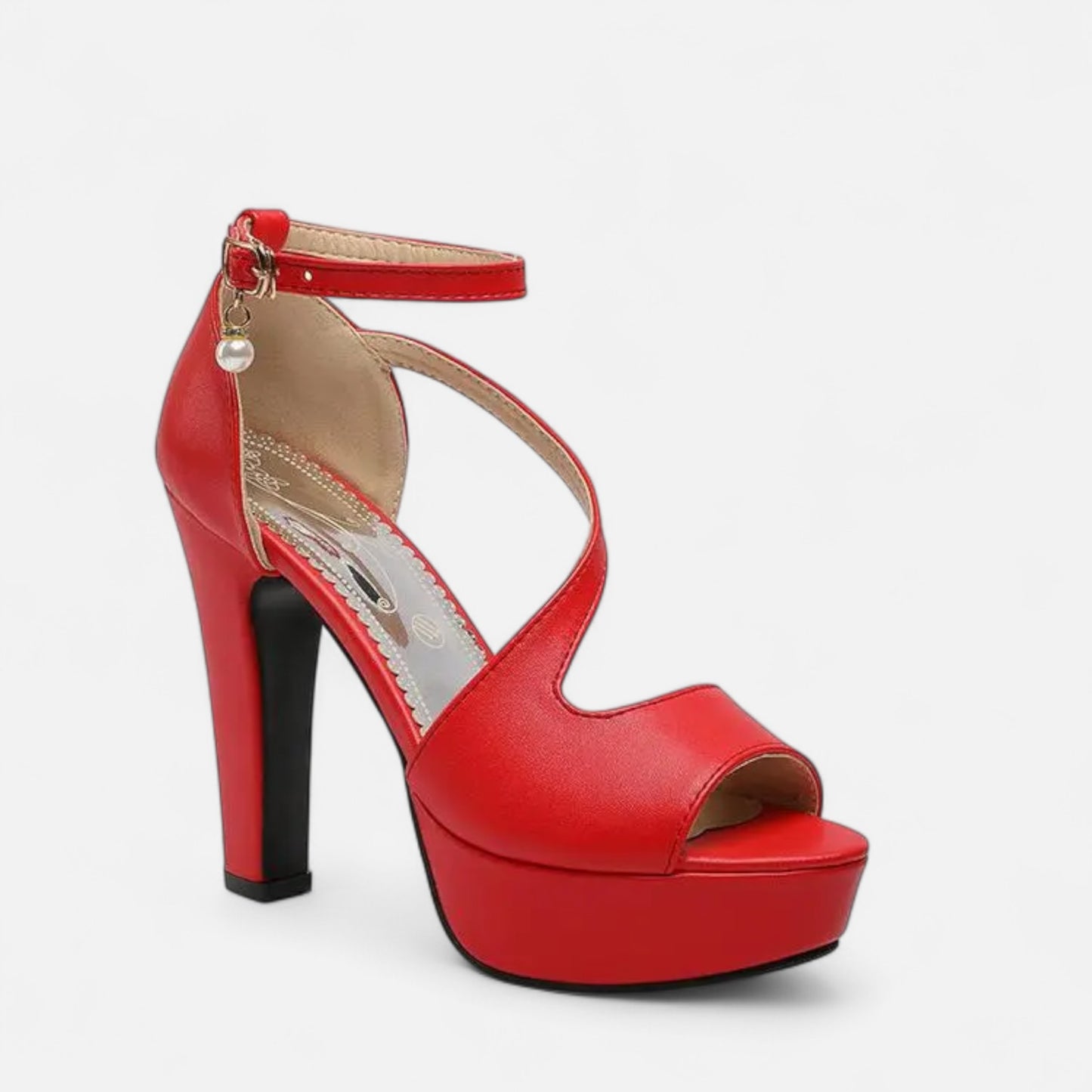 Sandales romaines femme – Élégance à talon épais | Othier