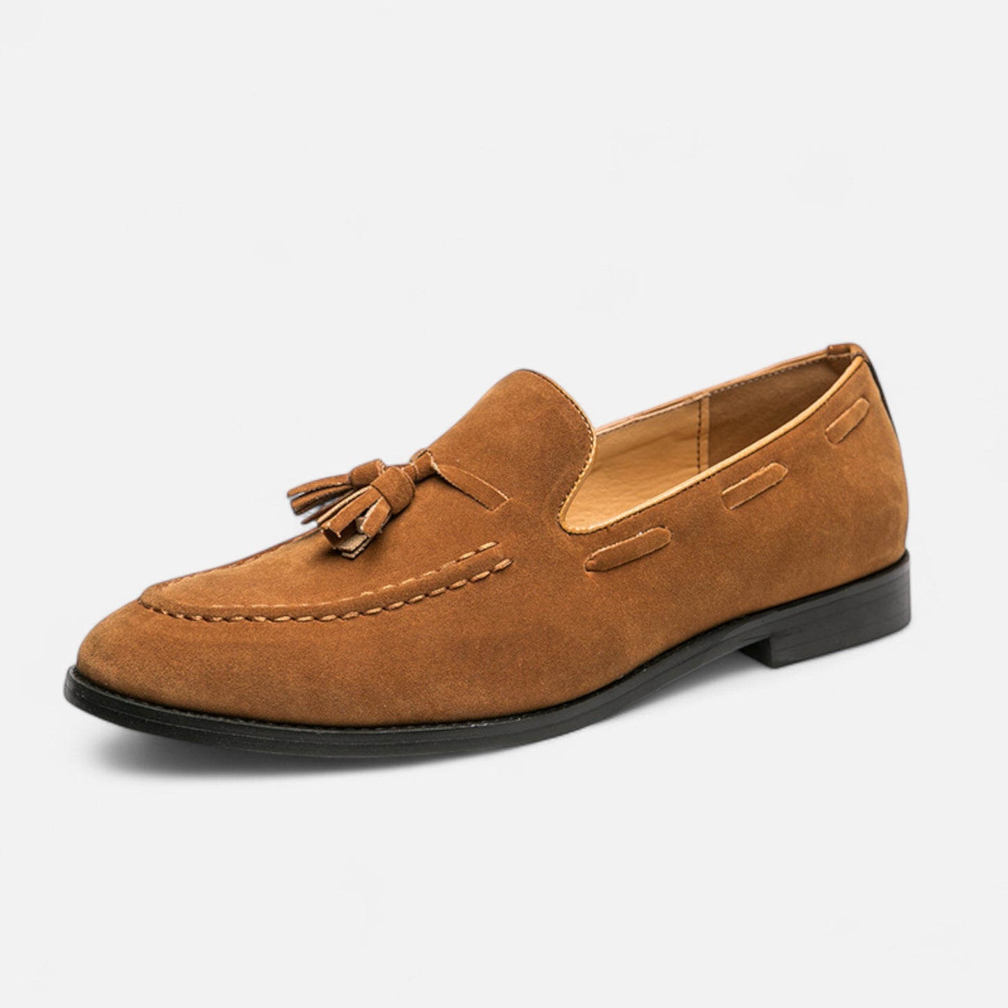 Mocassins homme à pampilles – Style britannique en cuir | Othier