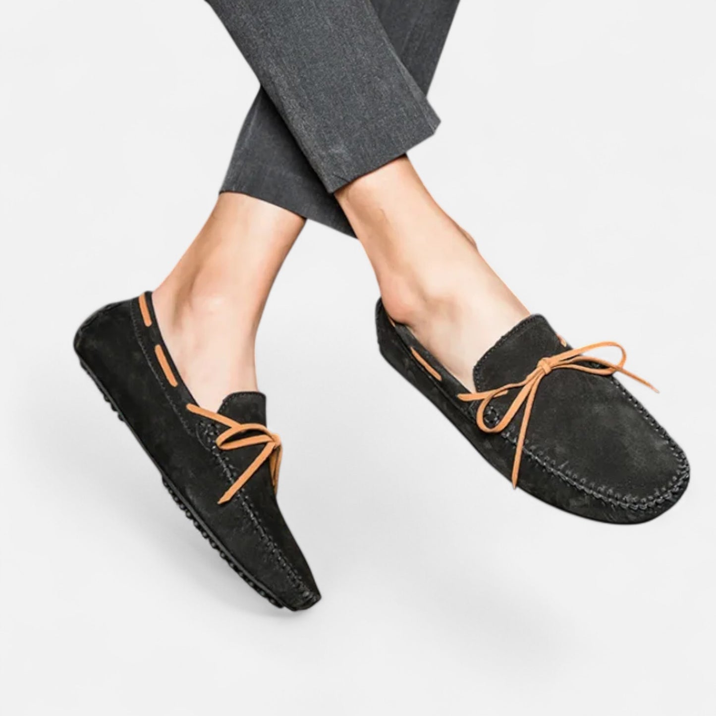 Mocassins homme à lacets en cuir – Élégance discrète | Othier