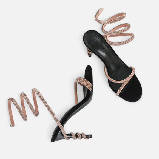 Women’s Ankle-Strap Sandals – Chic Stiletto Heel | Othier