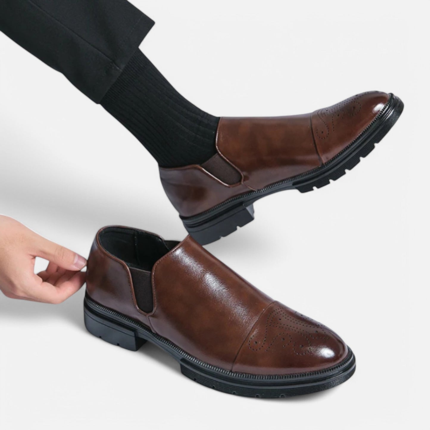 Men’s Leather Brogue Shoes – The Essence of Masculine Elegance | Othier