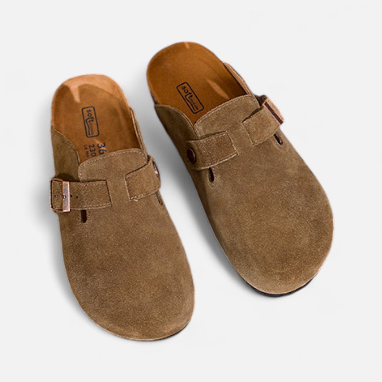 Mules Fermées Rétro en Cuir – Élégance Française, Style Mixte Intemporel | Othier