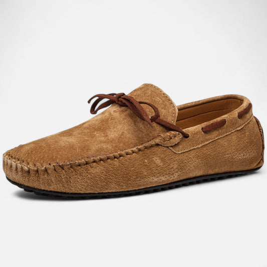 Men’s Leather Lace-Up Loafers – Understated Elegance | Othier