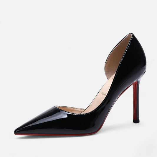 Women’s Nude Pumps – Open Sides and High Heel | Othier