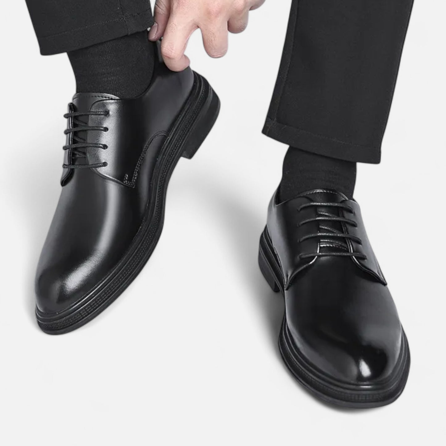 Chaussures homme noires – Élégance formelle britannique | Othier