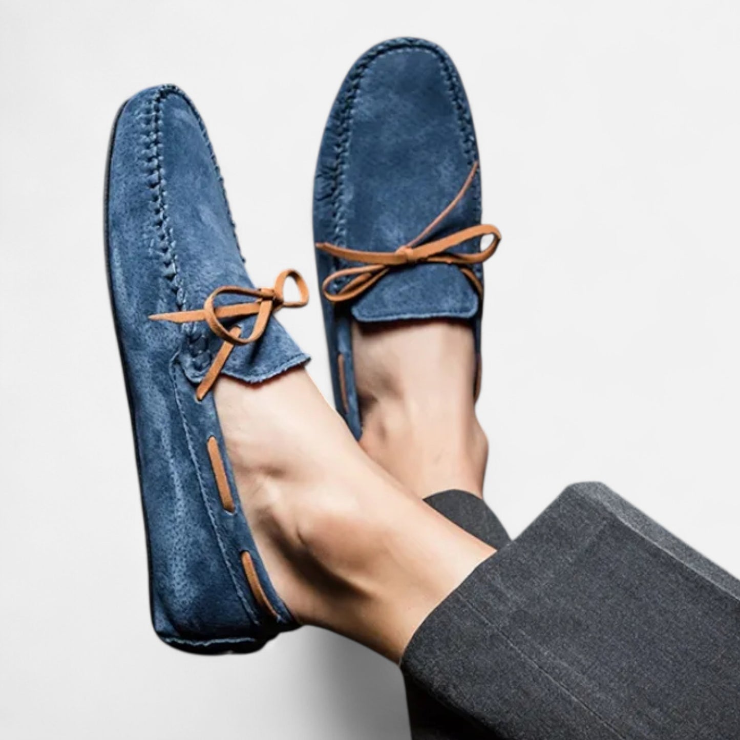 Mocassins homme à lacets en cuir – Élégance discrète | Othier