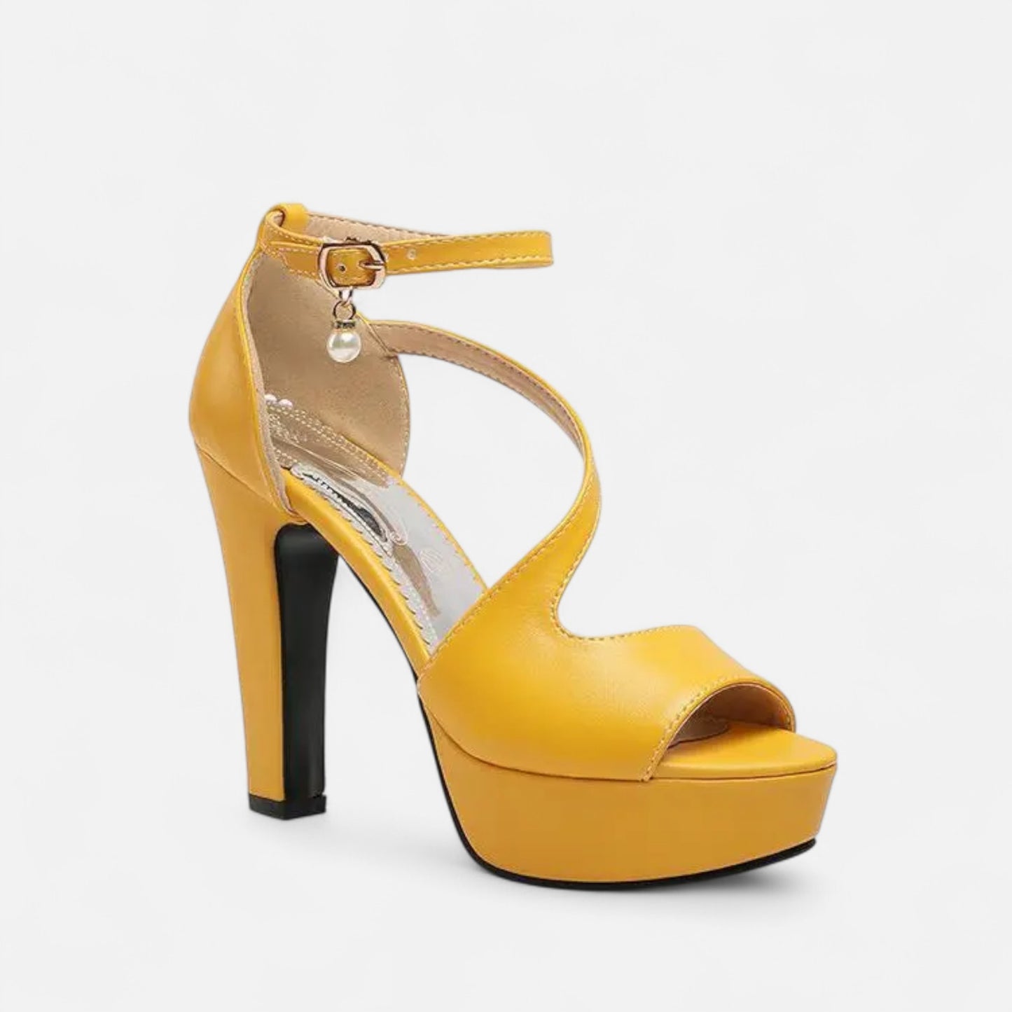 Sandales romaines femme – Élégance à talon épais | Othier