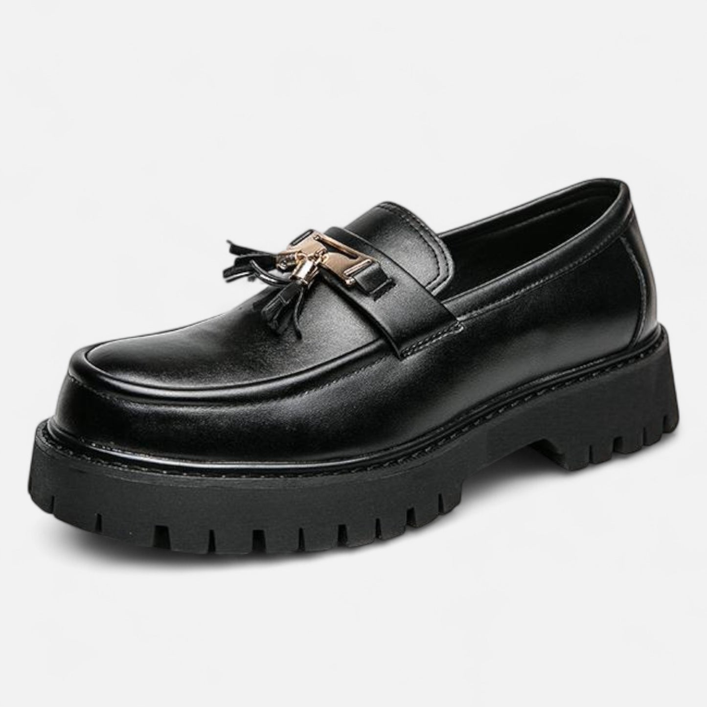 Chaussures homme style britannique – Cuir noir élégant | Othier