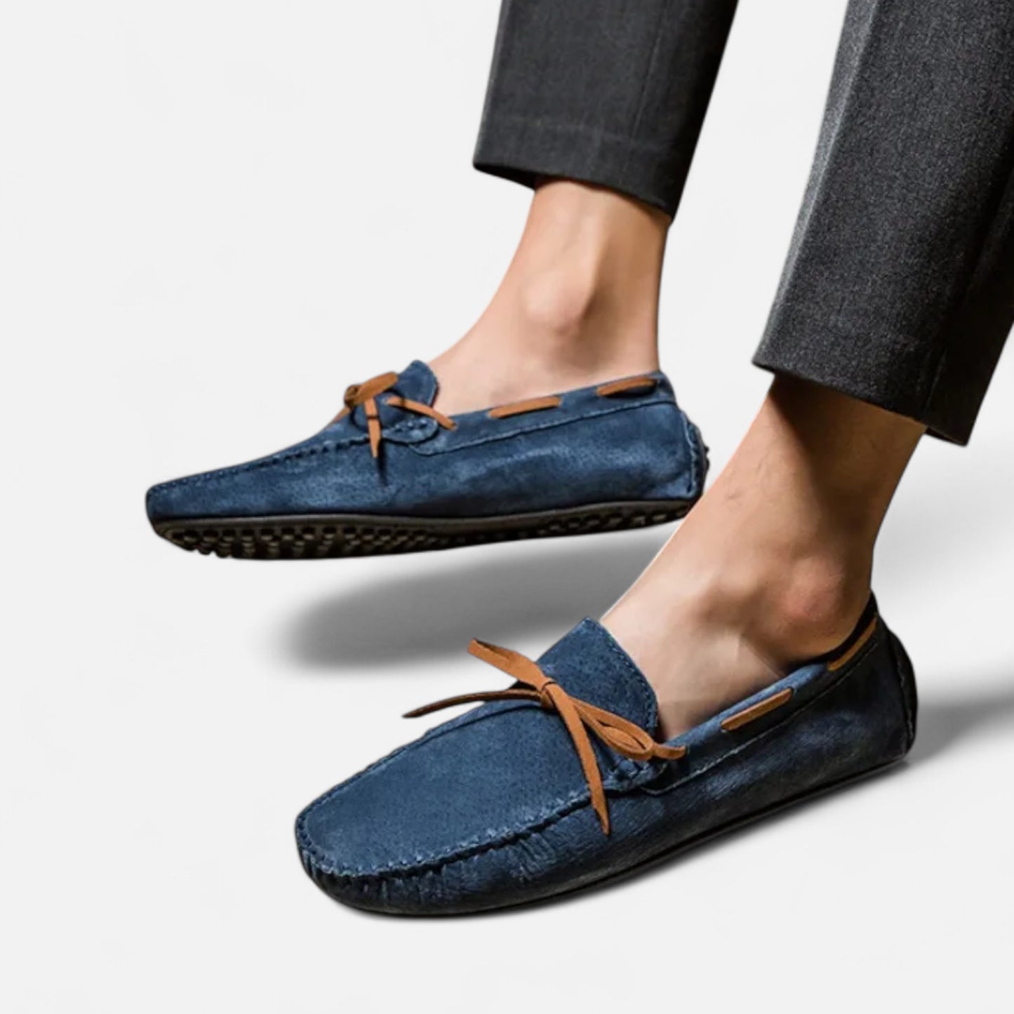 Mocassins homme à lacets en cuir – Élégance discrète | Othier