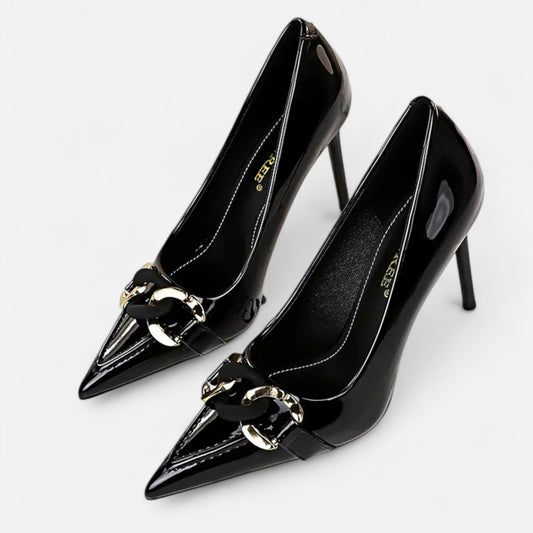 Escarpins femme vernis – Bout pointu élégant | Othier
