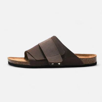 Cork and Leather Sandals for Men – Natural Elegance, Timeless Comfort | Othier