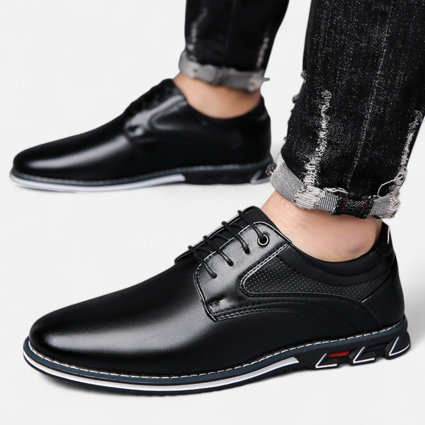 Chaussures homme en cuir à lacets – Élégance classique | Othier