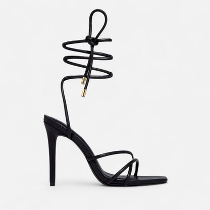 Sandales romaines femme – Brides croisées à talon aiguille | Othier