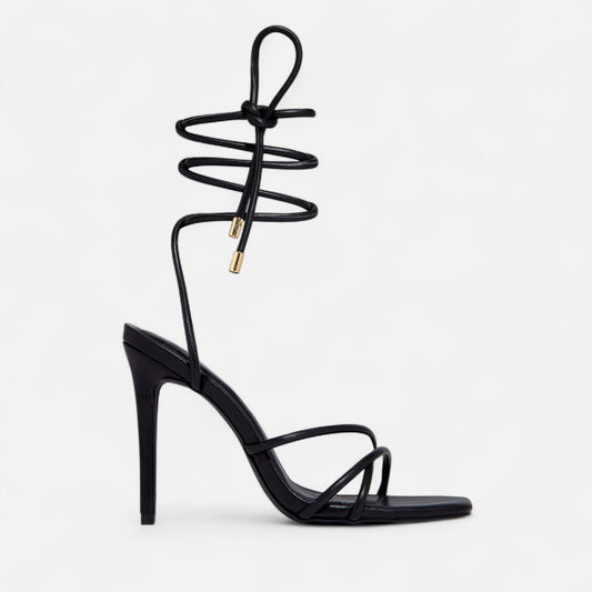 Sandales romaines femme – Brides croisées à talon aiguille | Othier