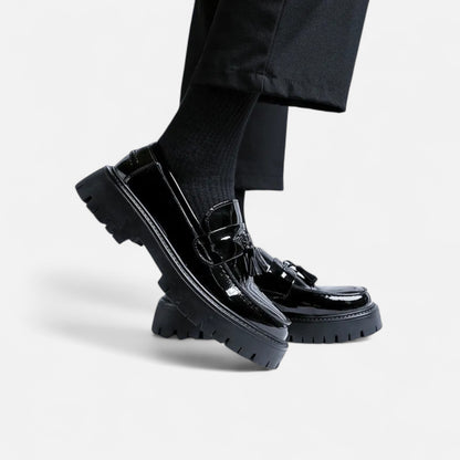 Chaussures homme en cuir à plateforme – Élégance moderne | Othier