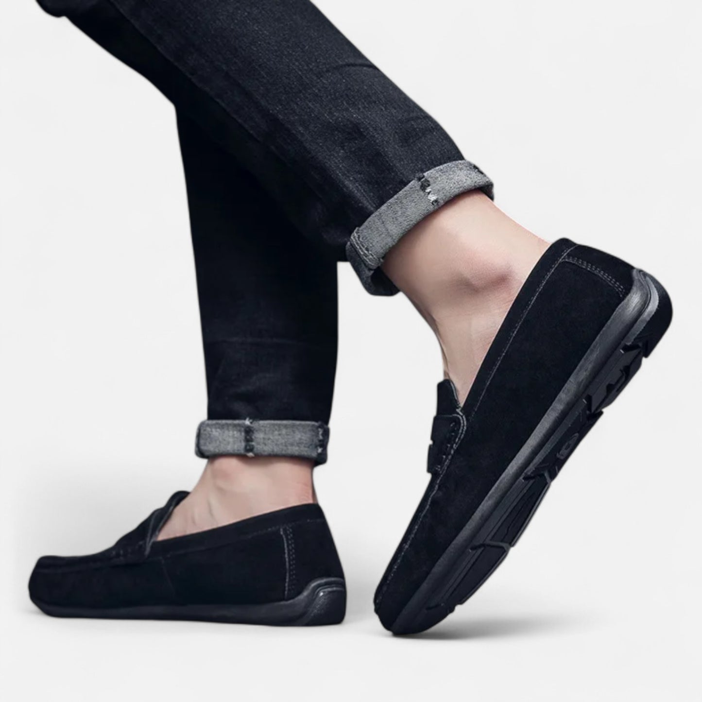 Chaussures Plates Décontractées en Cuir pour Homme – Simplicité Élégante, Confort Quotidien | Othier