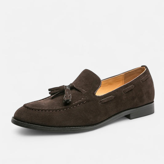 Mocassins homme à pampilles – Style britannique en cuir | Othier