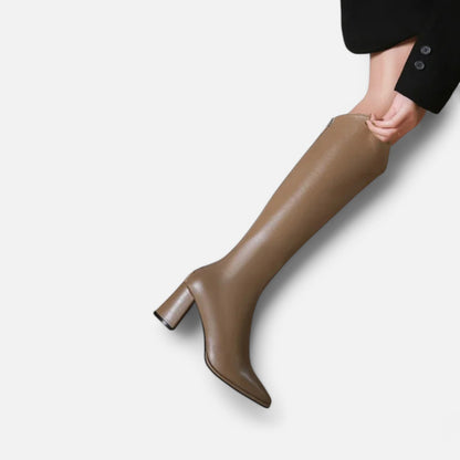 Bottes Hautes en Cuir pour Femme – L’Élégance Intemporelle en Toute Saison | Othier