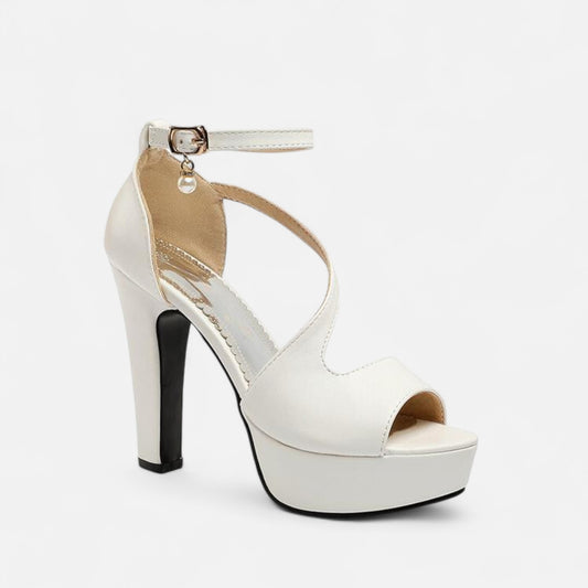 Sandales romaines femme – Élégance à talon épais | Othier