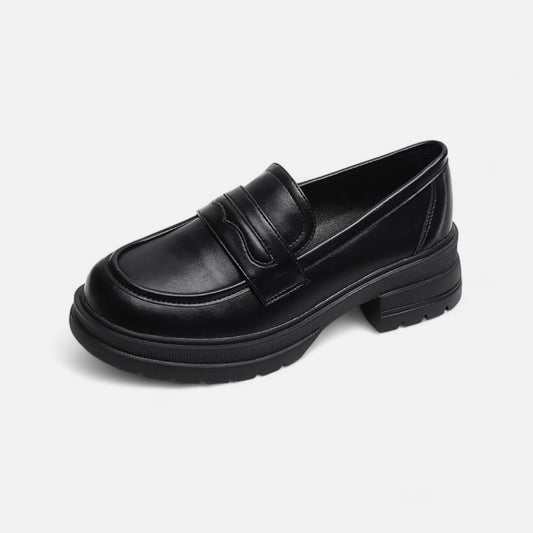Chaussures vintage homme cuir – Bout rond rehaussé | Othier