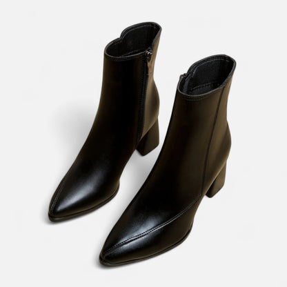 Bottines à Bout Pointu pour Femme – Élégance Affinée, Ligne Féminine | Othier